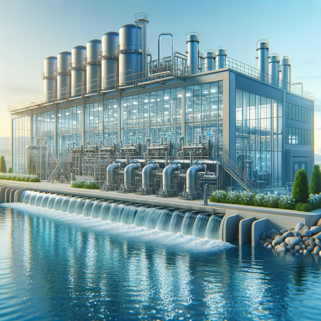 Modern Water Treatment Plant